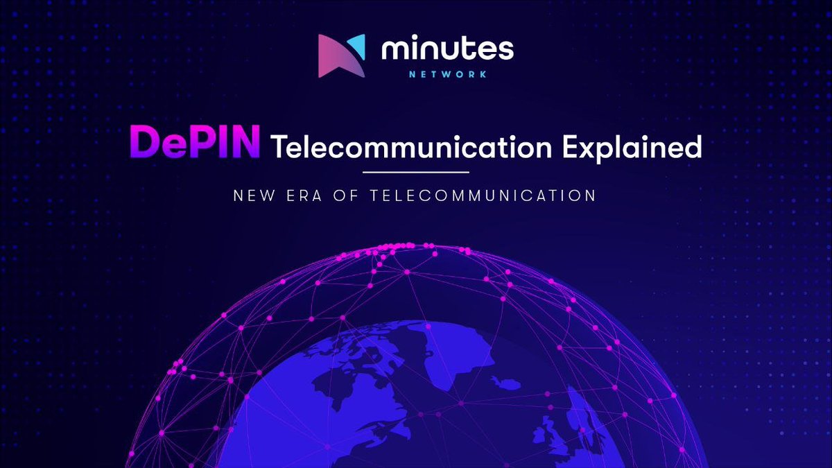 DePIN Telecommunication Explained youtube.com/watch?v=rJb5ky… @Minutes_Network @MNToken #DePIN