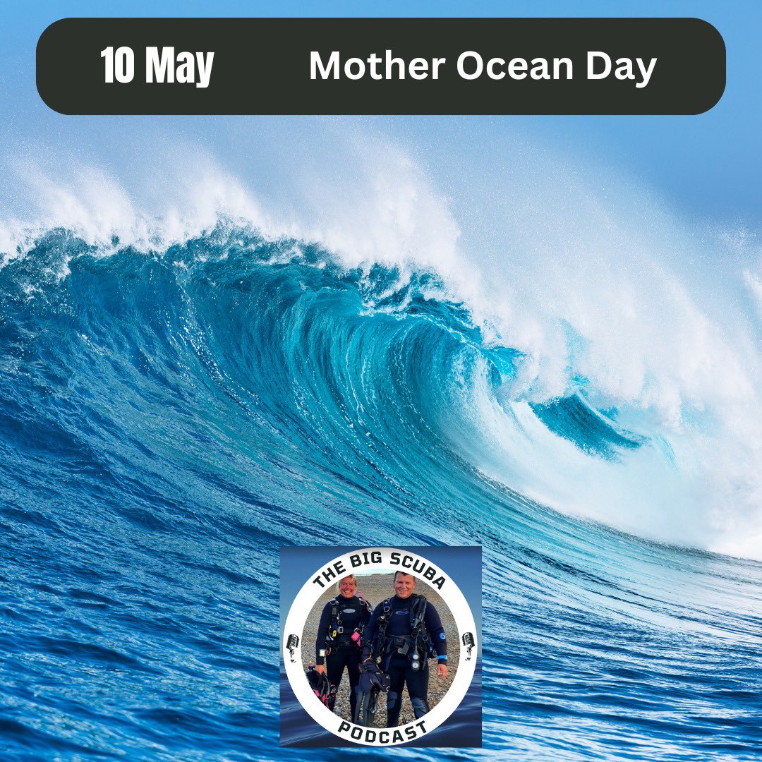 May 10th is  Mother Ocean Day! Mother Ocean Day is a day dedicated to celebrating the beauty and importance of our oceans and raising awareness about the urgent need to protect them. #ocean #motherocean #motheroceanday #OceanConservation #SustainableSeas #ProtectOurOceans