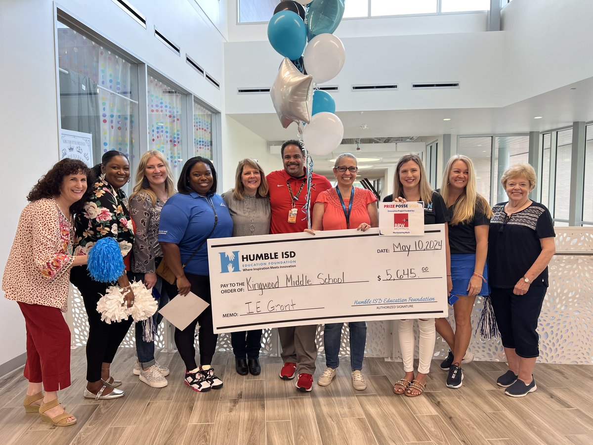🎉 KMS is proud to have been awarded not one, not two, but THREE <a href="/HumbleISD_FDN/">HumbleISD Foundation</a> IE Grants!  <a href="/JennRaye323/">Jennifer Raye</a> and <a href="/msflybrarian/">KaLeah Hicks</a> were awarded $5,645 to implement their innovative ideas with our Cougars!  #KMSCougarPride🐾