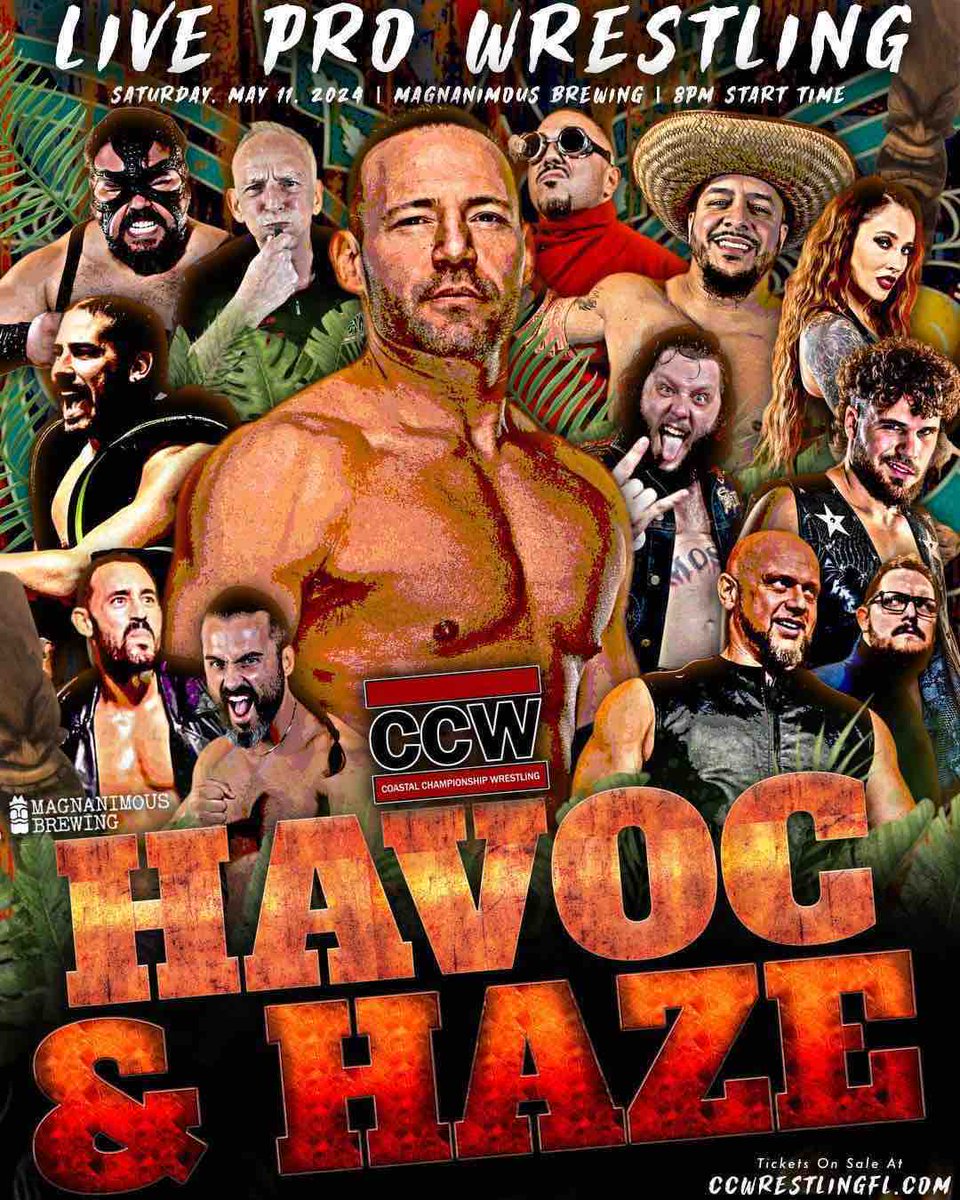 Are you excited? CCW returns to TAMPA! We can’t wait to see you all TOMORROW! Tickets still remaining. Buy now! 🎟️: ow.ly/5oCN50RC4Z2