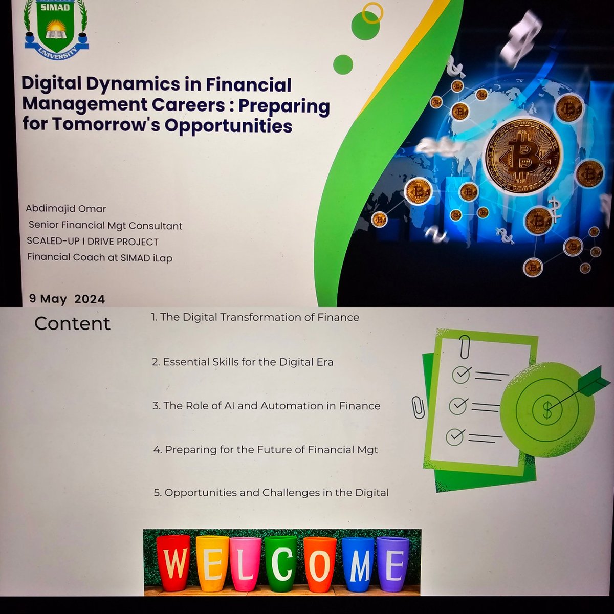 My workshop on career development for SIMAD's senior accounting class, focusing on the transformative potential of digital dynamics in financial careers. <a href="/SIMADUniversity/">SIMAD University</a> <a href="/SIMADAlumni/">SIMAD Alumni</a> <a href="/SIMADiLab/">SIMAD iLab</a>