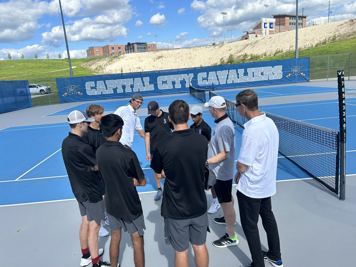 @CCHSTennis4 vs Rolla for the district championship! @CCHS_Activities #gocavsgo