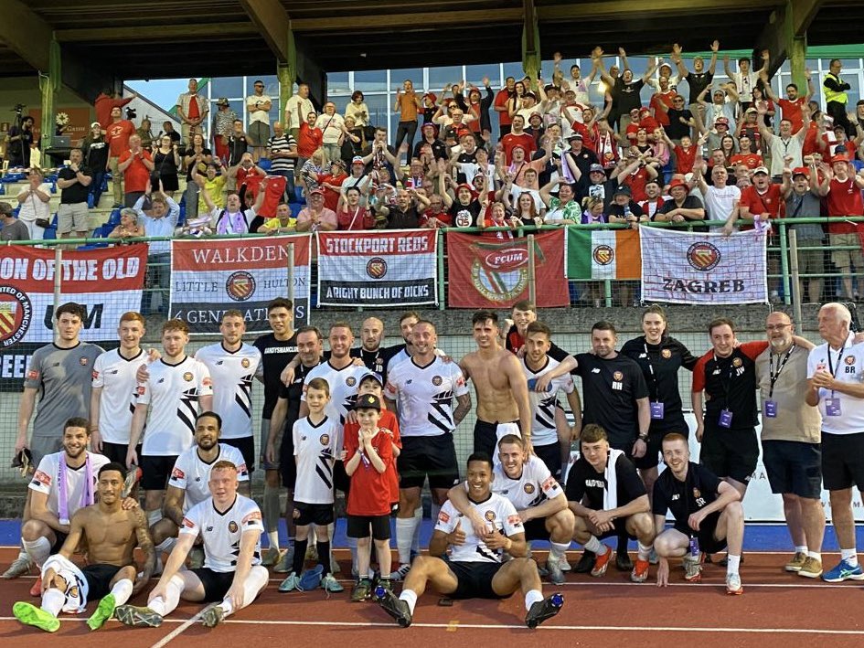 We’ll play <a href="/PragueRaptors/">Prague Raptors Football Club</a> in the <a href="/FenixTrophy/">FENIX Trophy</a> Final on Sunday after they beat Enfield Town 13-12 on penalties! 

Congratulations <a href="/PragueRaptors/">Prague Raptors Football Club</a>, it’s a rematch of the 2022 Fenix Trophy Final. See you on Sunday. 

🏴󠁧󠁢󠁥󠁮󠁧󠁿🤝🇨🇿⚽️🏆