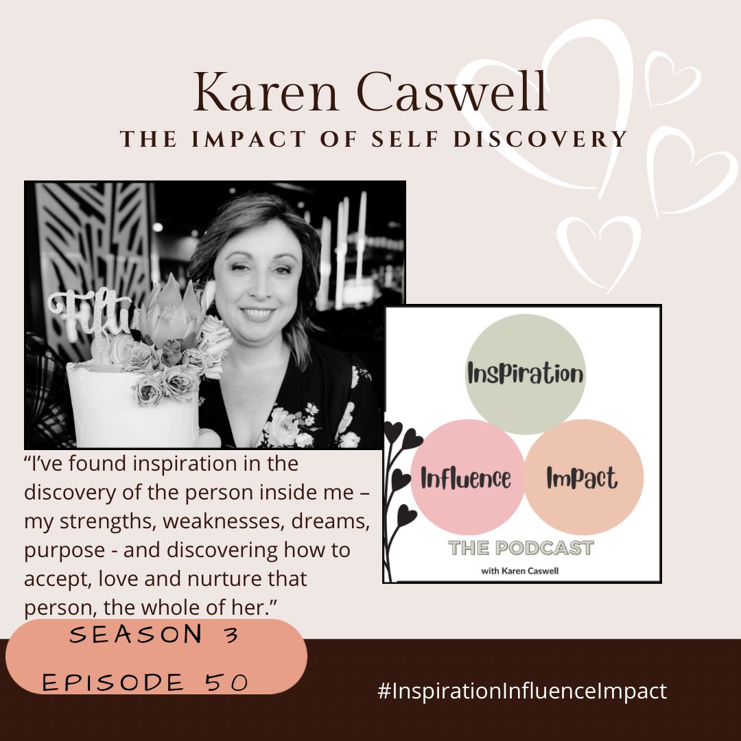 Ep 50 guest is...myself! In honour of the 50th episode, @cathwilliams05 sits back in front of the mic to help me celebrate. I share my passions, purpose and personal journey of discovery and growth. 🎧👉🏼 linktr.ee/KarenCaswell #authenticityinedu #inspirationinfluenceimpact
