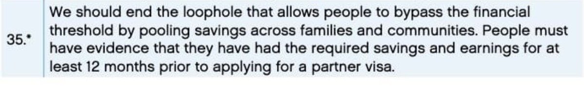 The MIR loophole! As per #Hypocrite Robert Jenrick? (His wife born in #Israel ) family visa savings route-alternative to MIR £38.7k, you can apply based on having £112,750 savings banked for 6months. Call that a loophole? @savanQadir @andreajenkyns bit.ly/3uBT7NN