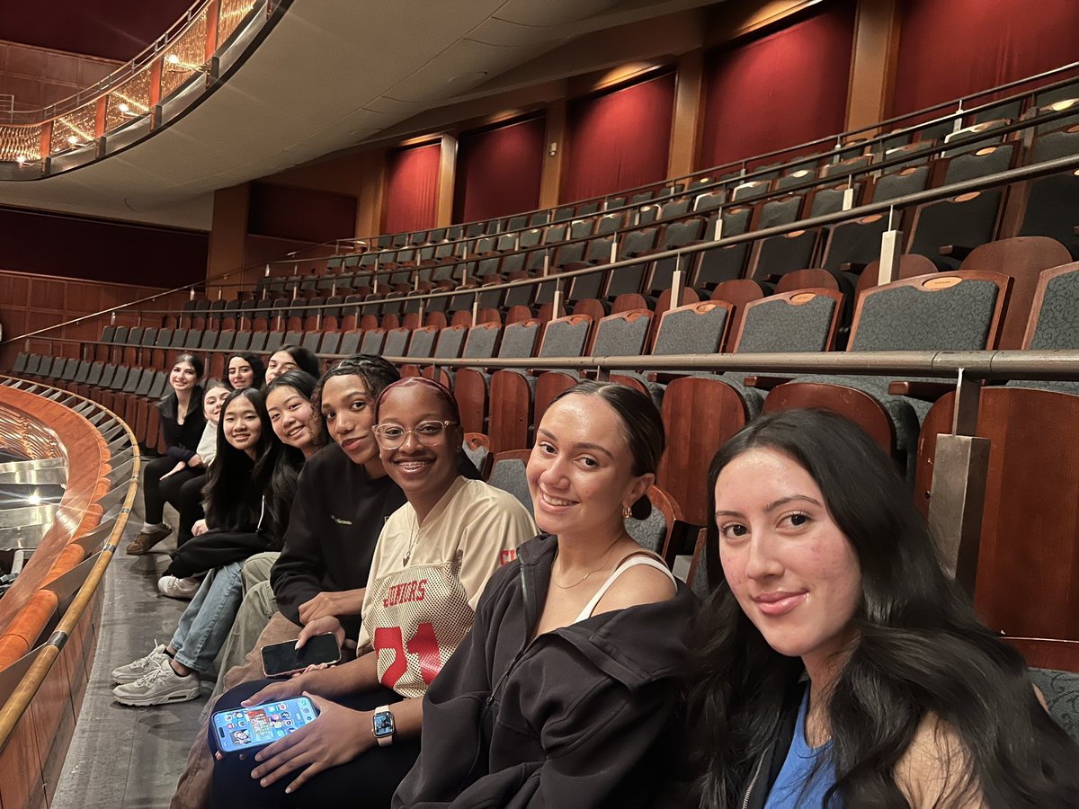 Took my dance classes to see Alvin Ailey at NJPAC was amazing! Out of 40 students only 1 had ever seen the company before! What an experience for them. 
Exposure is everything! #ehsdance #artseducation