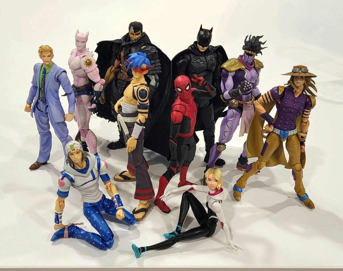 BollyAndrew's tweet image. Figure haul from last year