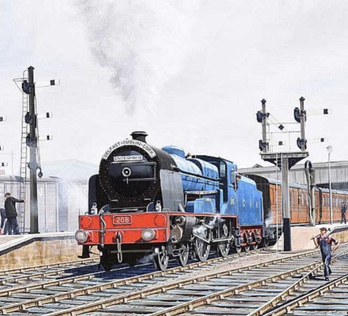 As the last ever Enterprise leaves Great Victoria Street Station this evening, a new article from me looking at the decline of the Great Northern Railway (Ireland) and the all-but forgotten North-South efforts at railway cooperation in the 1950s: x.com/crgmurray/stat…