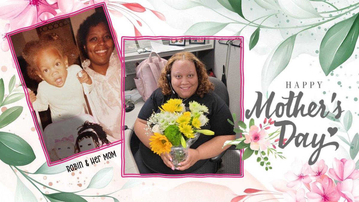 EarthCity05's tweet photo. Happy Mother's Day weekend!! Robin won our bouquet of flowers for submitting a picture of her with her mom 🌷🩷 https://t.co/YhVupHqbbC