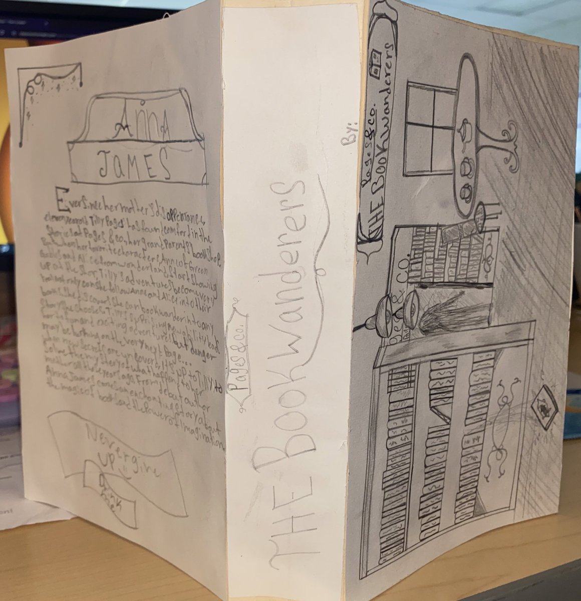 MissSwonke's tweet photo. 3- book jackets &amp; character inspired poetry 📕 ✍🏼 https://t.co/eS32E8q8mz