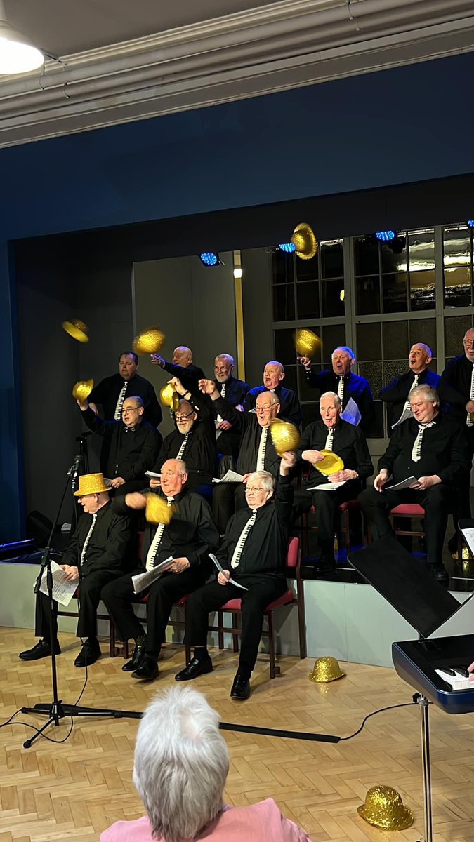 Fiona McKenzie OBE (@fionacs) on Twitter photo Just Joy. ❤️🎶
The Unlikely Lads of <a href="/CentrestageMT/">CentreStage</a> didn’t leave their hats on and their audience loved it. We love these men.
#community #aspiration #joy #levellingup Just Joy. ❤️🎶
The Unlikely Lads of <a href="/CentrestageMT/">CentreStage</a> didn’t leave their hats on and their audience loved it. We love these men.
#community #aspiration #joy #levellingup