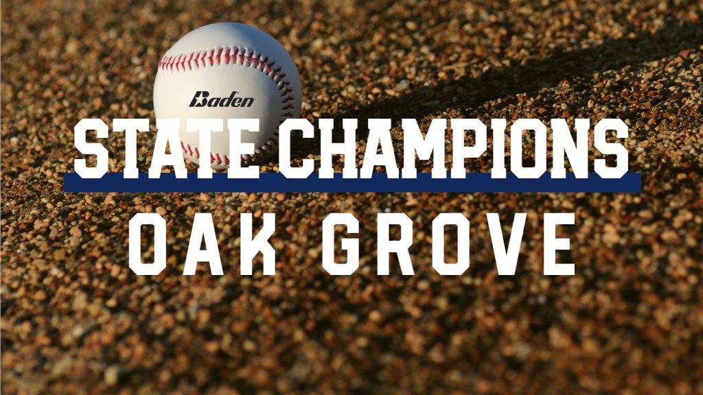 Congratulations to the 2024 Division IV Non-Select State Champions, Oak Grove! 🏆⚾