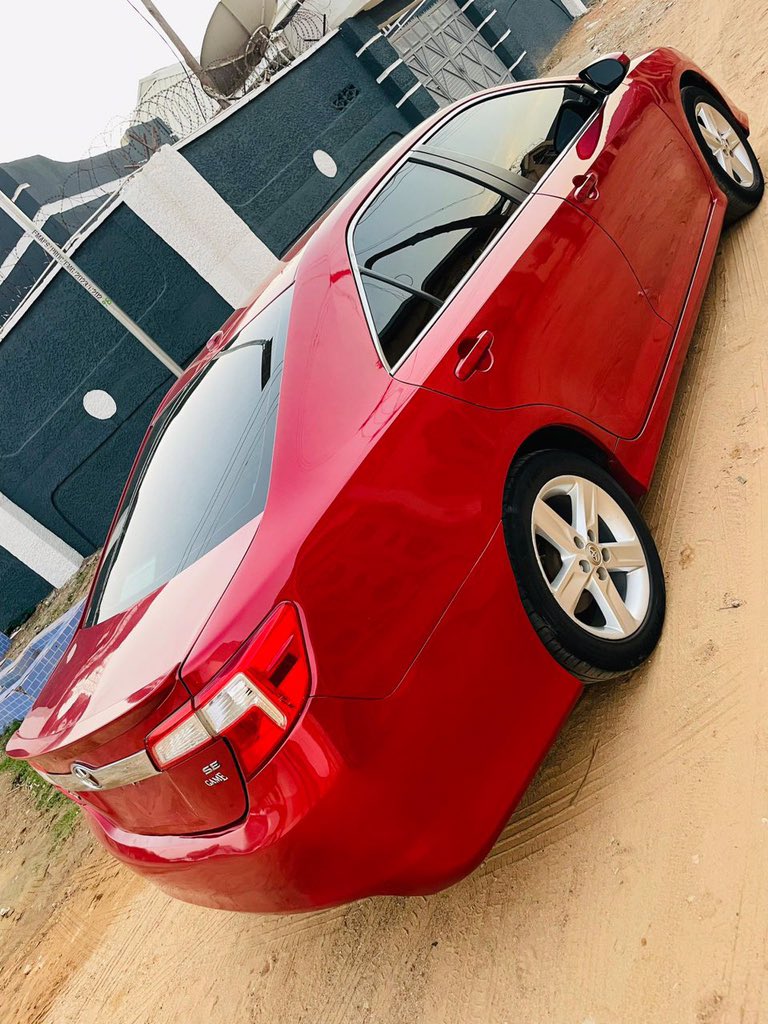 SUPER CLEAN TOYOTA CAMRY SE
YEAR: 2013
DUTY✔️
PRICE: 10.2M
LOCATION: KADUNA🇳🇬

Kindly retweet please🙏🏽