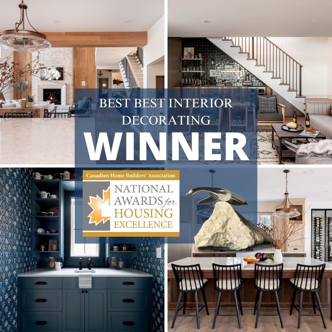 CHBA National (@chbanational) on Twitter photo Bravo Haven & Co. of <a href="/SaskatoonHBA/">Saskatoon & Region Home Builders' Association</a> for winning BEST INTERIOR DECORATING (MODEL/SHOW HOME) for “Lakehouse” – #CHBAHousingAwards 🏆 Bravo Haven & Co. of <a href="/SaskatoonHBA/">Saskatoon & Region Home Builders' Association</a> for winning BEST INTERIOR DECORATING (MODEL/SHOW HOME) for “Lakehouse” – #CHBAHousingAwards 🏆