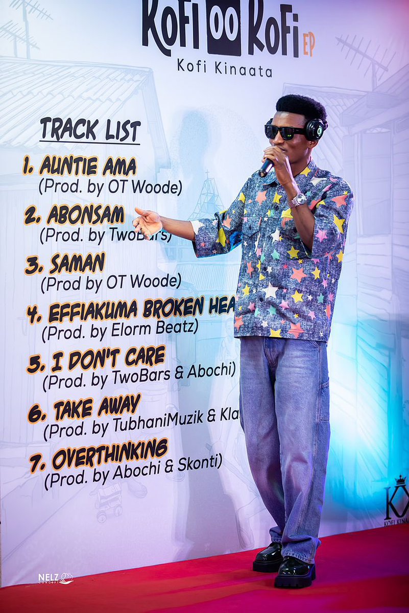 What a talent @KinaataGh is!

You can’t skip any song on #KofiOOKofi