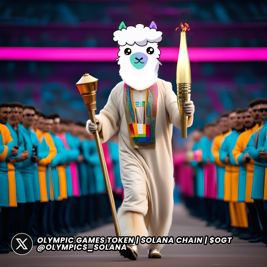 @SolamaSPL It seems you'll be carrying the torch during the opening ceremony of the Olympic Games Paris 2024? Is that true?
#olympicgames #olympictorch #cryptocurrency #solana