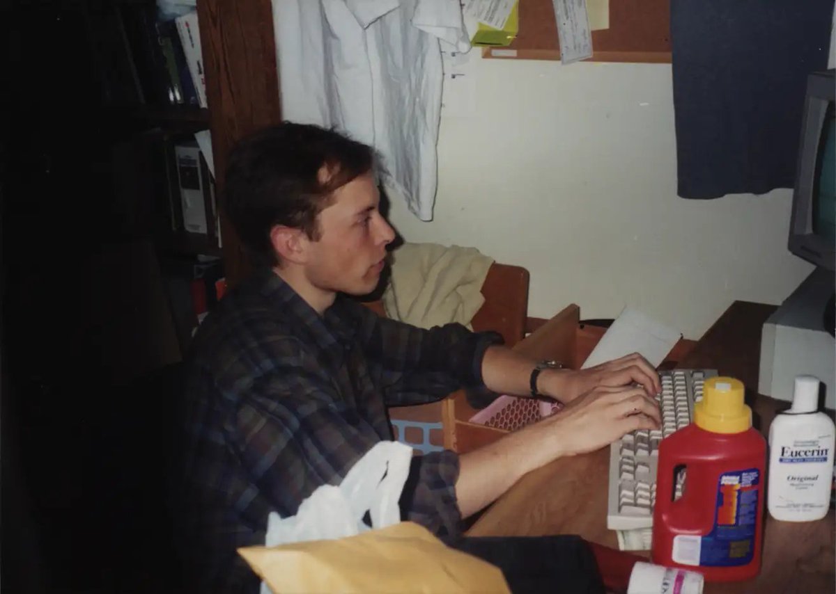 Love this old pic of a young man exploring the early days of porn on the interwebs with an excellent supply of lubricants close to hand. I wonder if this is still his life today?
