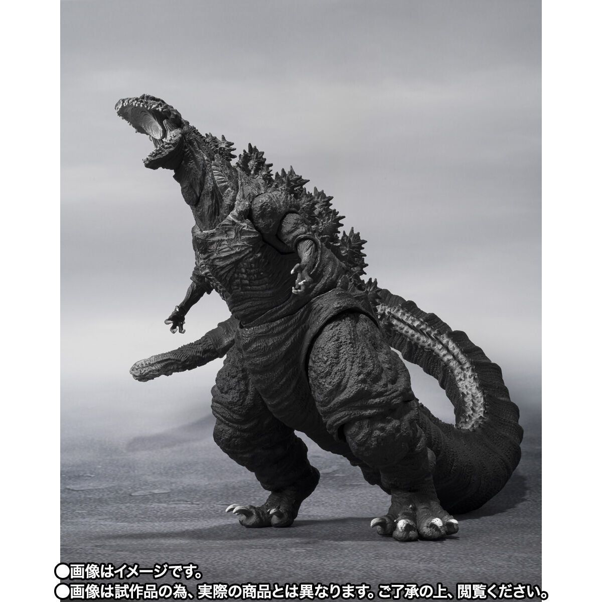 From 2016's Shin #Godzilla ORTHO comes a monochrome version of SH MonsterArts Godzilla in his 4th form! Preorders available now 👉 buff.ly/44EdiZ9
