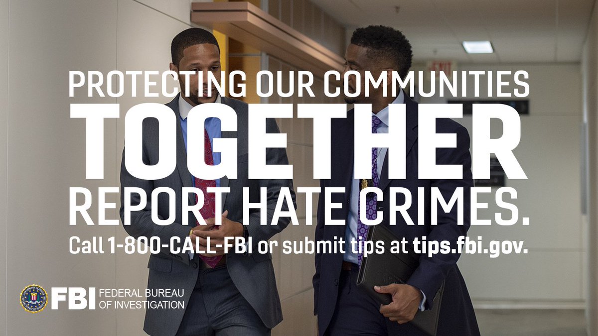 As a law enforcement organization, the FBI may not be able to alter the individual forces that lead someone to commit a hate crime—but we can be one of the forces that shows crimes driven by hate will not be tolerated. Learn more: fbi.gov/news/podcasts/…