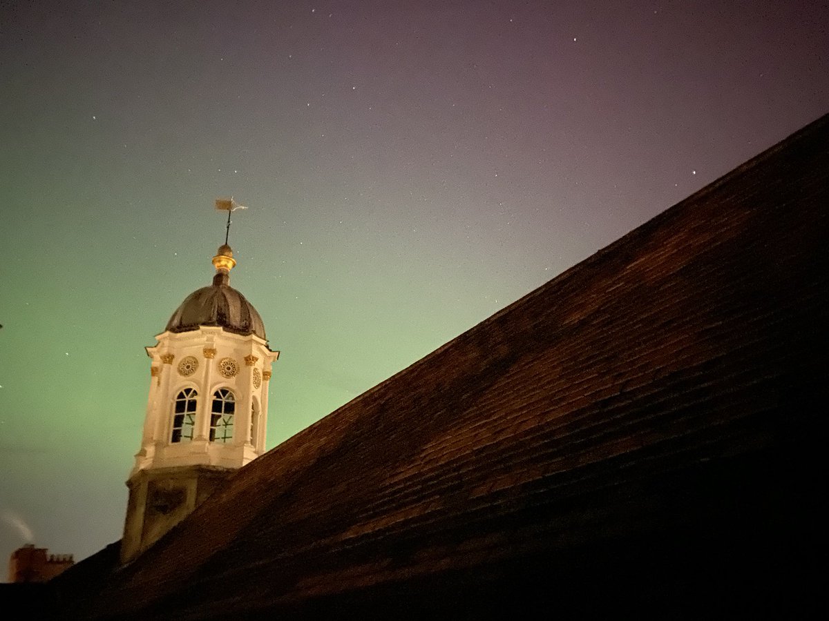 Errr the Northern lights are in Cambridge?????
