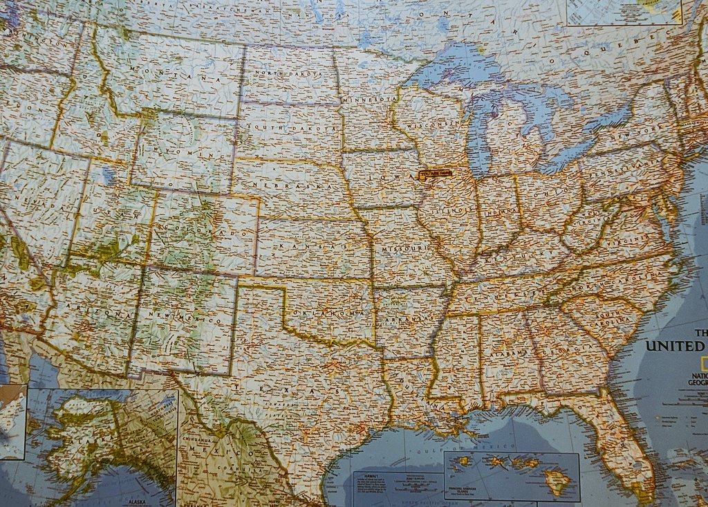 The map looks big when when traveling, it's a big adventure! While working and long miles ahead, the map looks small for a truck driver, fewer stops, and more miles! Looking at an Atlas is neat to think about everywhere you have been! #Atlas