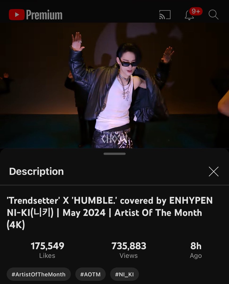 the music choice really fits him so muchh cuz ‘Trendsetter’ and ‘HUMBLE’ literally describes NI-KI!!! #AOTM_니키 Watch: youtu.be/2JTBSa7XsjE?si…