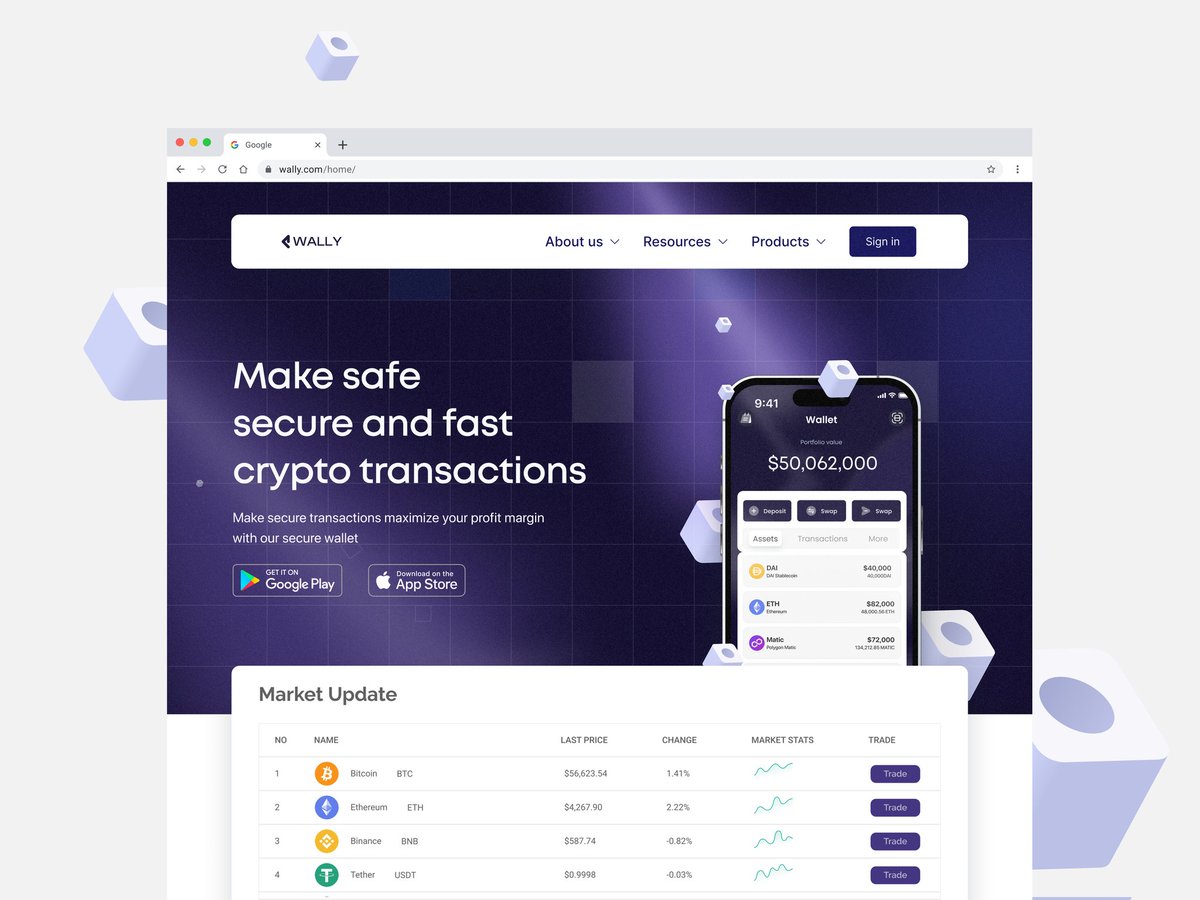 Day 19✨

Website Landing page design for a cryptocurrency mobile application from yesterday. 

 #30daysofweb3design
#userinterfacedesign #ux #ai
#landingpagedesign #Defi #hiring  #productdesign #uiuxdesign
#web3 #crypto #ai #figma
#web3designer #uiux