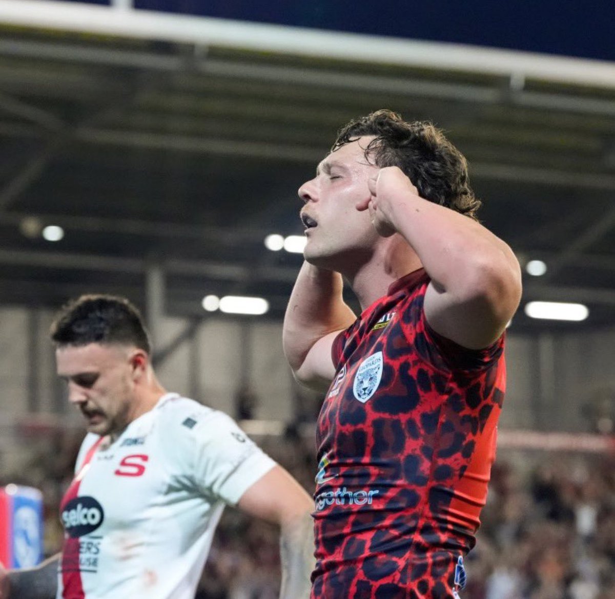 Brierley couldn’t lace Lams boots