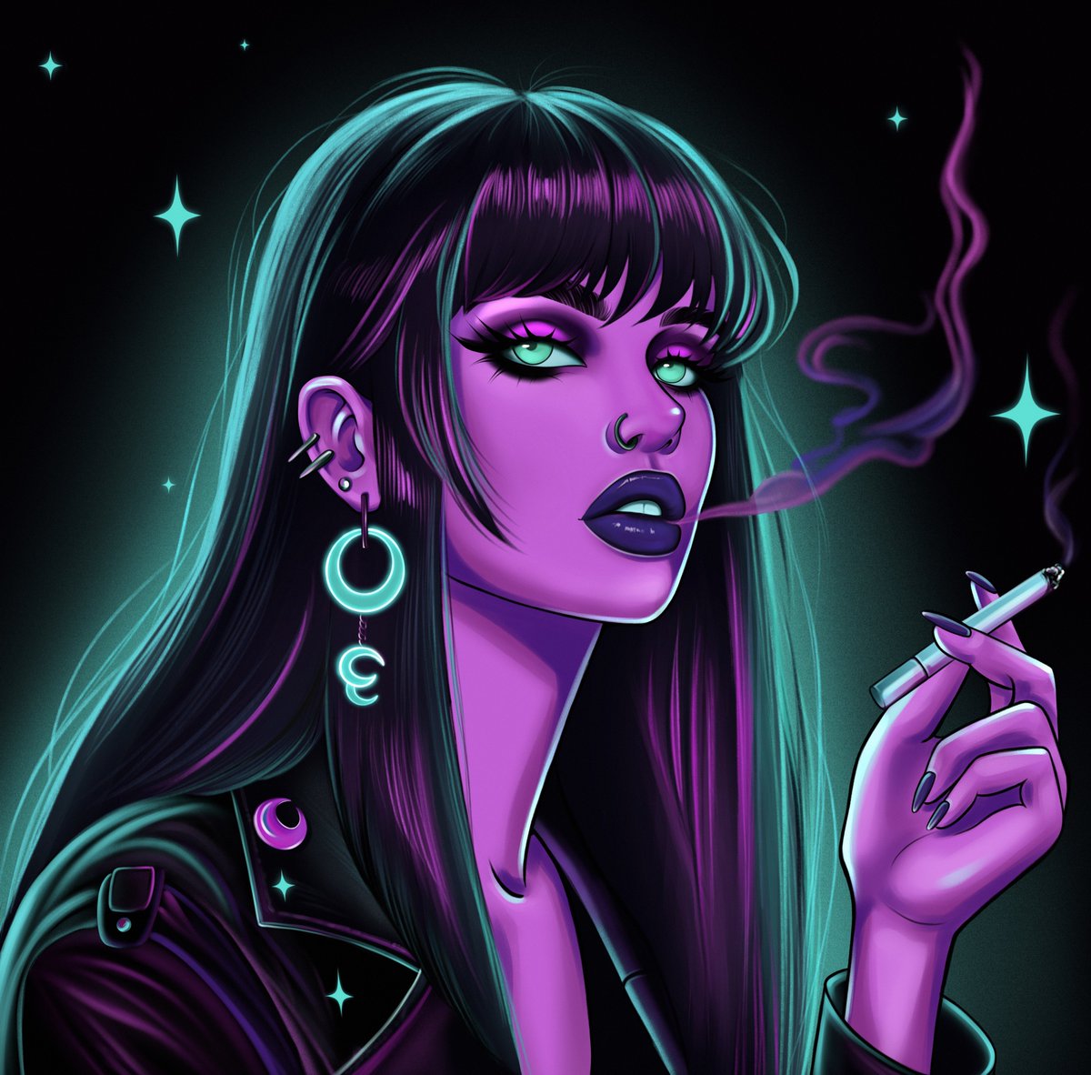 sosoritoo's tweet photo. Have a nice weekend all!

I bought some beautiful arts on Tezos:

@minka_arty's purple &amp; pretty Jessica
@JuliaSrjaz's green and earthy Universe touching girl
@llera_art's Golden toned lady #6
@Krisbow_art's beautiful Jelly fish girl! https://t.co/vO4Hr8uIcL