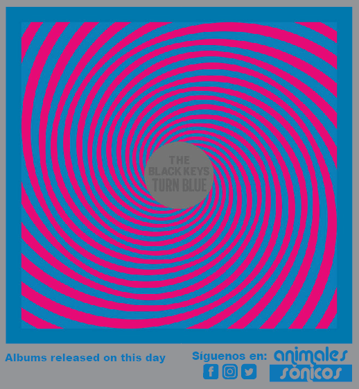 'Turn Blue', octavo álbum de The Black Keys, fue lanzado el 12 de mayo de 2014. #music #psychedelicrock #bluesrock #garagerock