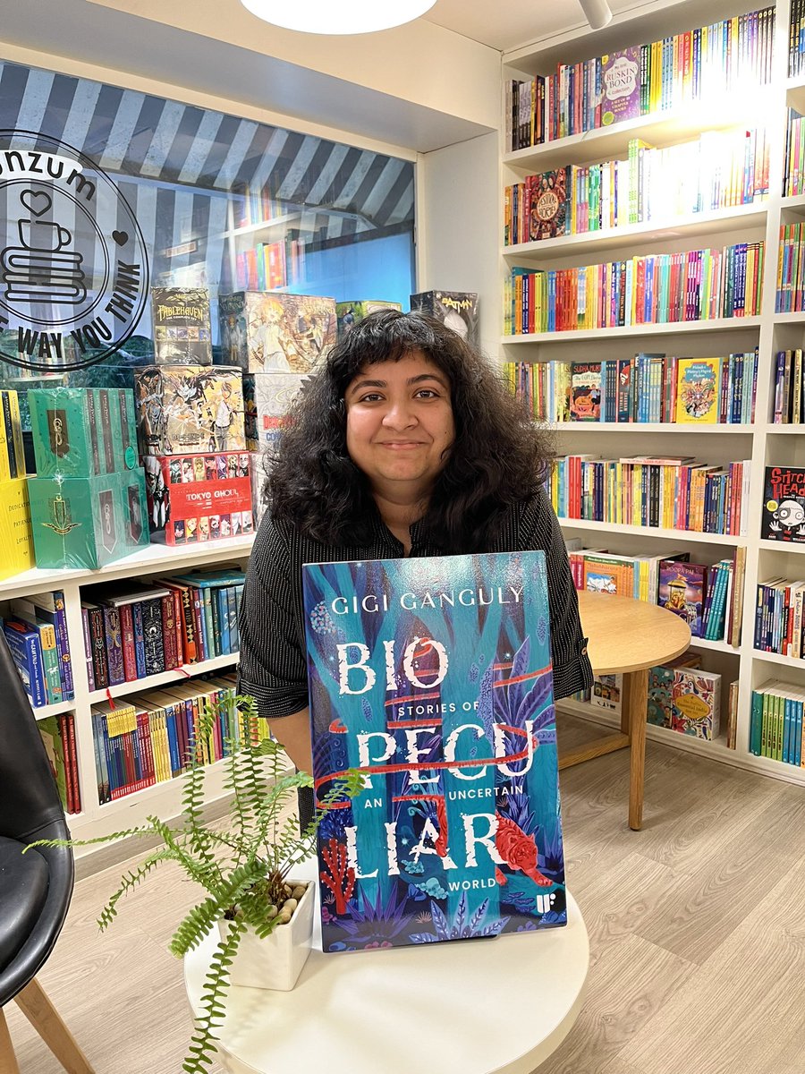 when i asked @gigiganguly why must her book — biopeculiar — be so empathetic and kind to humans, she v swiftly responded, ‘well because i am one, i have to be’ and i think that construes the larger picture of her fantastically zany book!