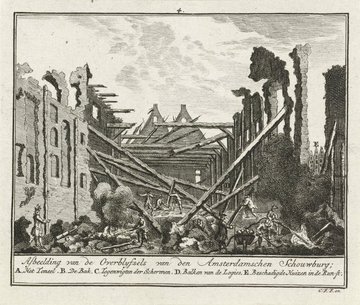 Op deze dag in 1772 brandde de Amsterdamse schouwburg tot op de grond af tijdens de voorstelling van 'De Deserteur'. De brand begon toen een pot met vet (die diende als toneelverlichting) vlam vatte. Het vuur greep razendsnel om zich heen. De vuurzee kostte aan 18 mensen