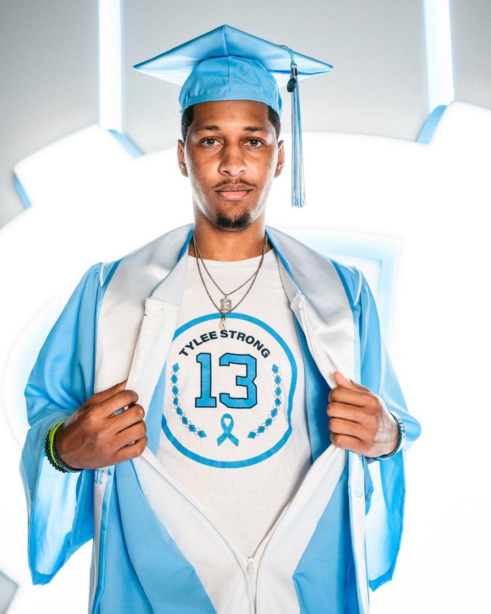 A special shoutout to our guy Tylee as he prepares to graduate 🎓 @_Ty2trilly #CarolinaFootball 🏈 #TyleeStrong