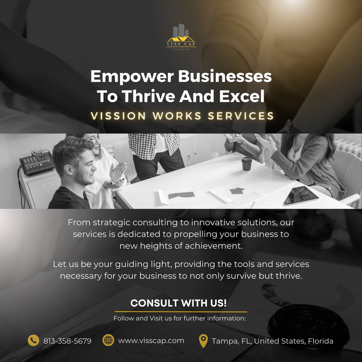 Discover the Vission Works advantage firsthand! 🌐💼 As your dedicated ally in achieving business prosperity, we offer an expansive array of services meticulously crafted to cater to your unique requirements.

#customersuccess #businesssolutions