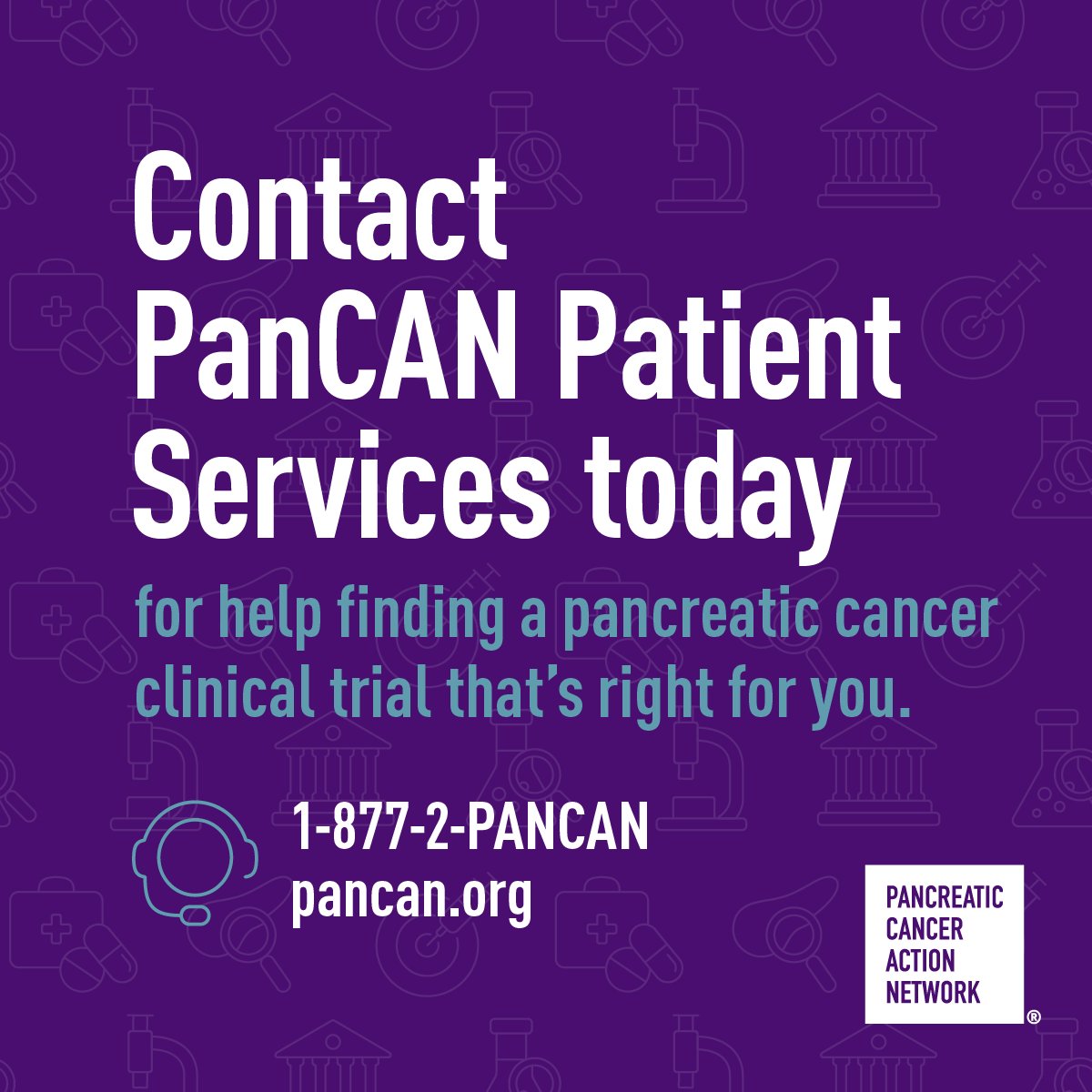 Pancreatic cancer patients who participate in clinical research have better outcomes. That's why we strongly recommend that all patients consider clinical trials at diagnosis and during every treatment decision. 💜 We maintain the most comprehensive and up-to-date database of…