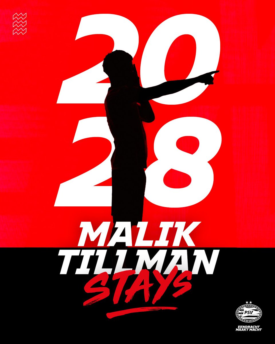 Official ▪️Malik Tillman 🤝 #PSV ✅