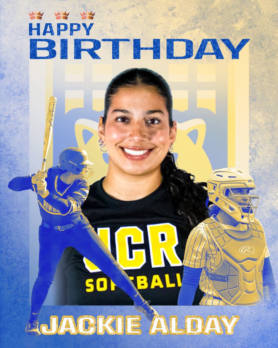 Jackie Alday, our sophomore catcher, brings double the excitement!! Her birthday shines on game day! Happy Birthday🎉🥳