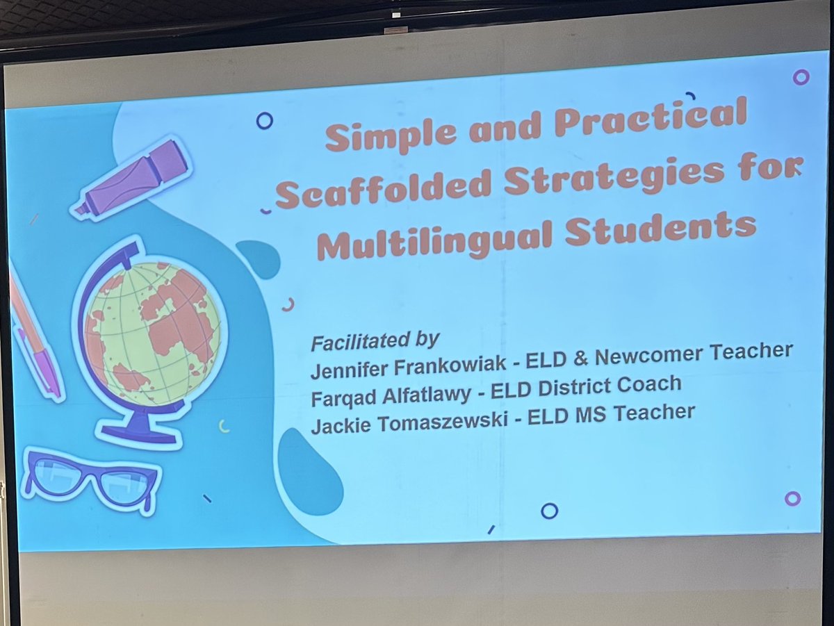 So proud of my WB colleagues <a href="/FarqadAlfatlawy/">Farqad Alfatlawy</a> <a href="/jen_esl/">Jennifer Frankowiak</a> and Jackie T. for presenting to a packed house at #MABEMI24. Way to go, ladies! 💚 👏🏼<a href="/wbloomfieldschl/">wbloomfieldschl⚓️</a>