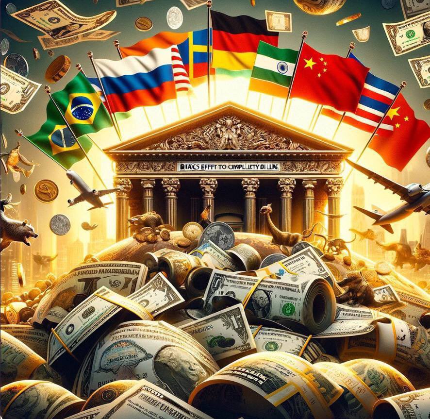 Why would it make sense or be important for the USA to join BRICS quietly behind the scenes? 
Because the US Treasury will be putting US gold back notes in your QFS/ Treasury account at the RV.
They can not put money in that is not legal tender.