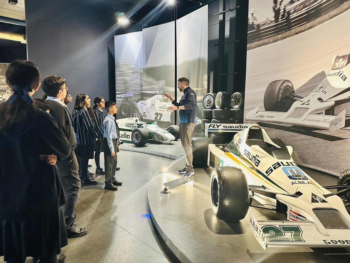 SchoolMoorlands's tweet photo. "🏎️✨ Our school trip to William Racing was a blast! From diving into the rich history of F1 to getting hands-on with simulators and tackling mind-storm Lego challenges, it was a STEM-filled adventure! #STEM #F1 #WilliamRacing" https://t.co/N4c6TFe5IE
