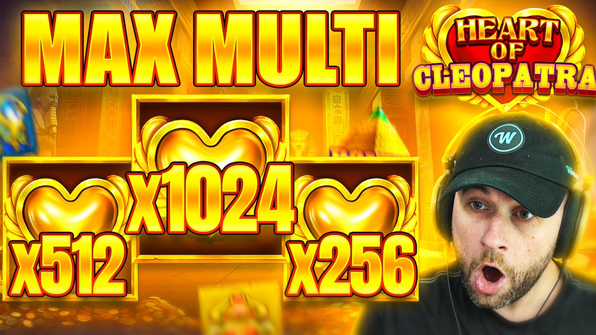 *NEW VIDEO*

HUGE WINS with MAX MULTI on the *NEW* HEART OF CLEOPATRA!!

Watch it here: youtu.be/IASQ59oout8
