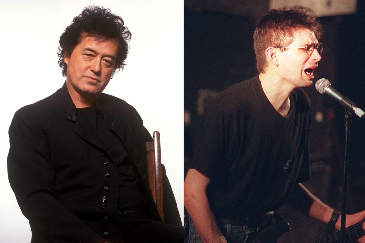 Jimmy Page paid tribute to the late Steve Albini, who served as recording engineer and mixer for the 1998 album, 'Walking into Clarksdale.' 'He was so passionate and knowledgeable.' More: rollingstone.com/music/music-ne…