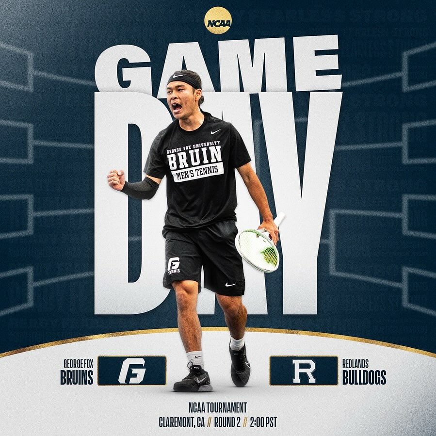 It’s NCAA Tournament gameday‼️ 🆚 Redlands 📍 Claremont, Calif. 🎾Game Preview: shorturl.at/bLMNT