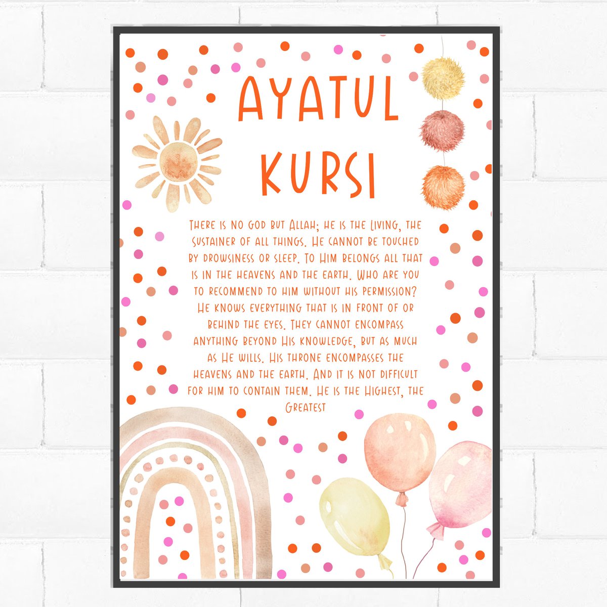 Muslimapreneur1's tweet photo. Pink Boho Ayatul Kursi Wall Art, Muslim Kids Prints, Children Room decor, Islamic Wall Art, Digital Download, Unique Prints, Kids Gifts #IslamicPosters #MuslimPosters 
Buy here https://t.co/OqqEQ5tx9Z https://t.co/J5Xho9MW9I