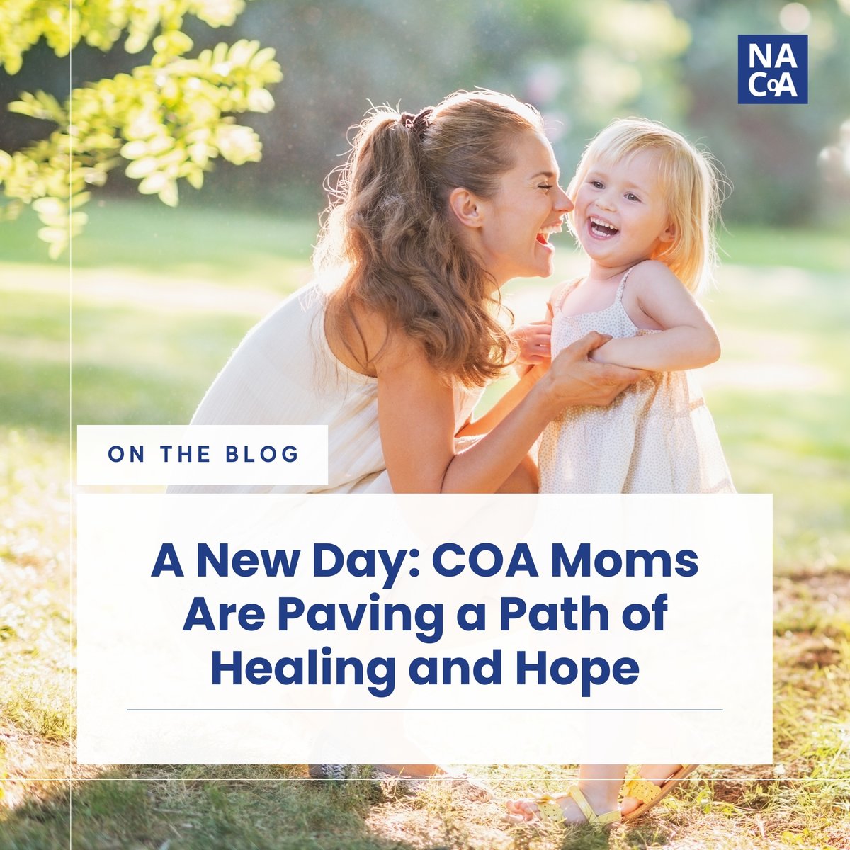 As May brings us both Mental Health Awareness Month and Mother's Day, it is a relevant time to honor and recognize the extraordinary mothers who are Children who grew up in homes with Addiction (COAs). Read more in NACoA's newsroom. nacoa.org/a-new-day-coa-…