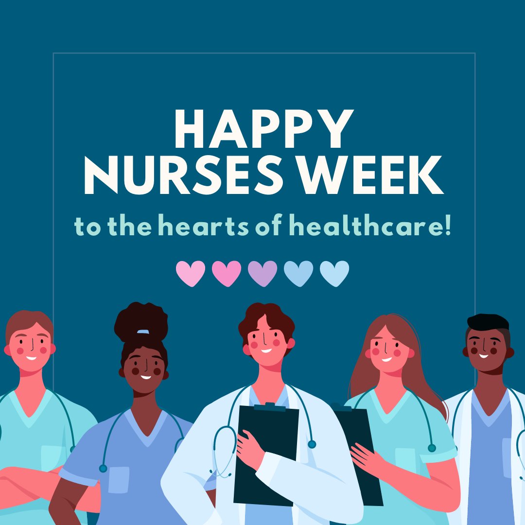 Happy Nurses Week to the incredible hearts of healthcare! 🩺💕 Thank you for being caregivers, teachers, and artists of healing all in one. Your dedication and compassion make a world of difference 🌍