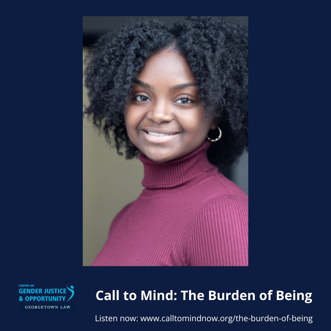🔊 Listen to the new special from @CallToMindNow on the unique mental health burdens of Black women and girls and the need for #SystemsChange that support them to thrive. You’ll hear an excerpt of the powerful piece “Reclaiming Girlhood” by Logan Green, the Center’s inaugural…