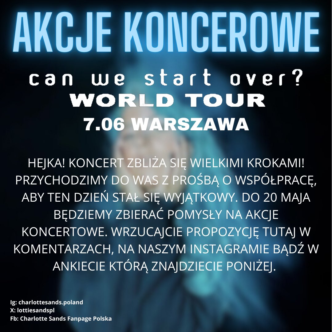 CharlotteSands|POLAND|07.06.24 tweet media