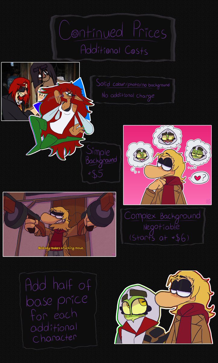 mortemania's tweet image. Finally made updated sheets !! Feel free to either email or dm me for further inquiries or if you're interested :] !!