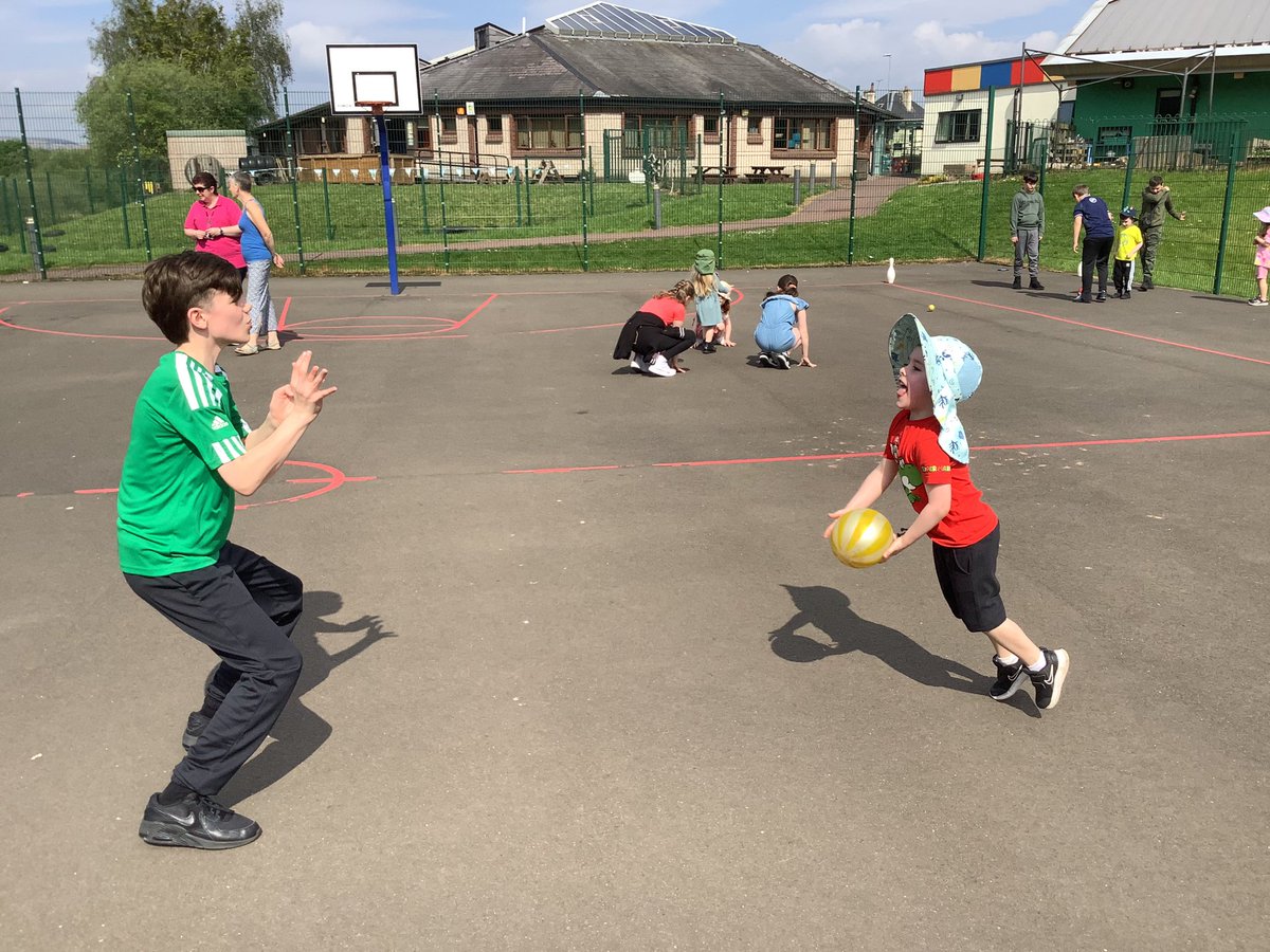We were so excited to spend time with our buddies this morning and had great fun playing together in the sunshine. <a href="/stjosephsps/">St Joseph's RC PS</a> <a href="/p6stjoes/">Primary 6</a>